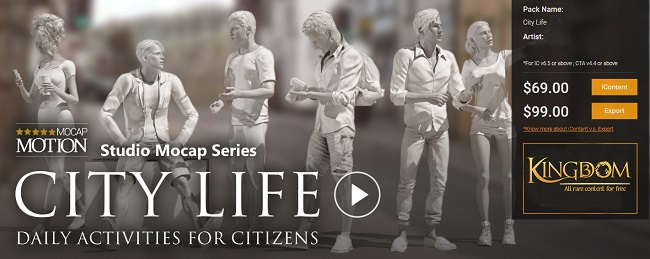 Studio Mocap - City Life